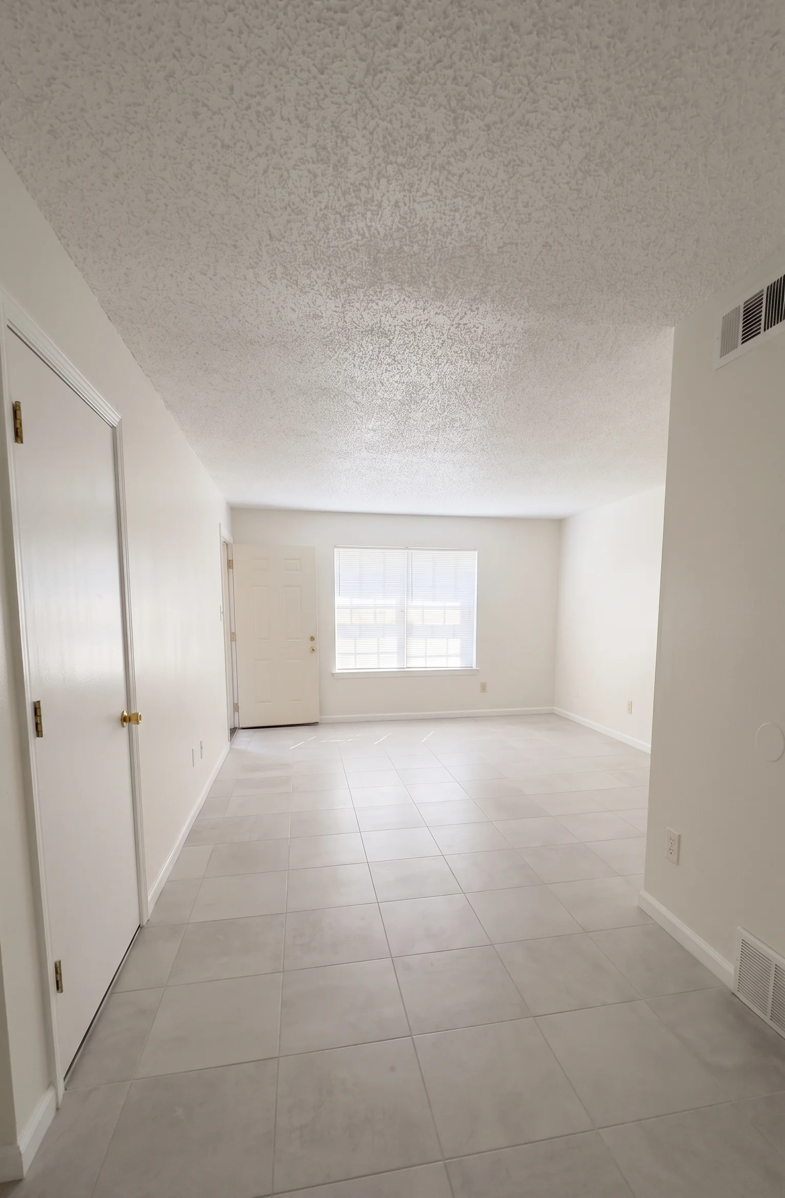 Bright tiled living area at Valley Forge Apartments