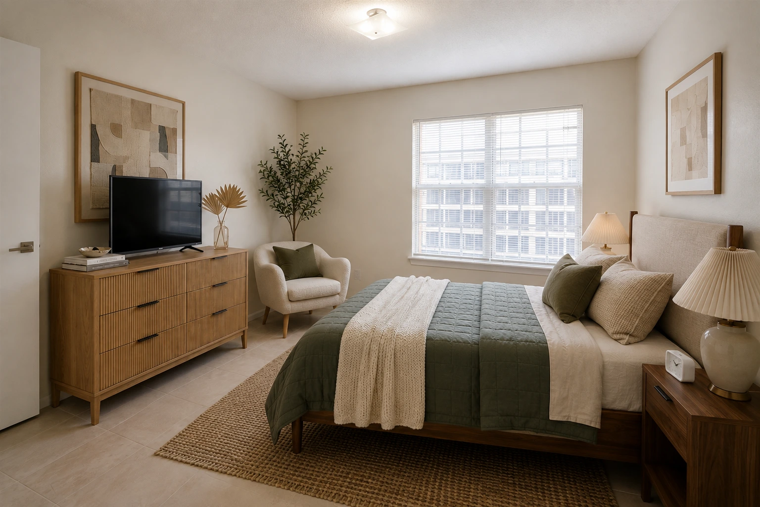 Apartment interior at Valley Forge